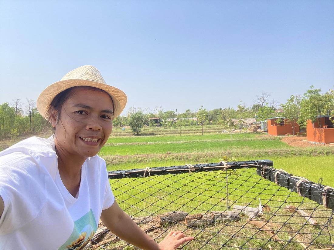 The gardens and grounds at The Farm Sakon Nakhon